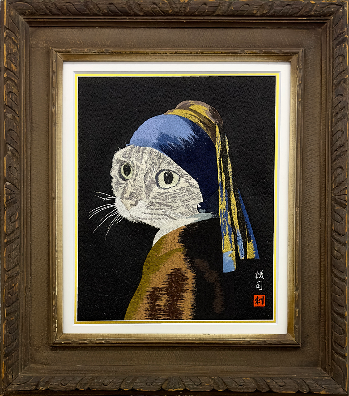 フェルメール猫